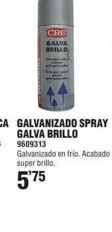 Optimus Galvanizado Spray Galva Brillo oferta