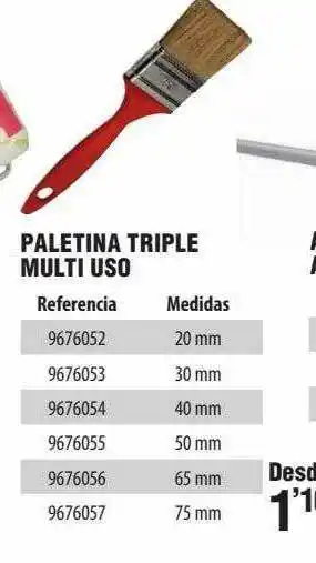 Optimus Paletina Triple Multiuso oferta