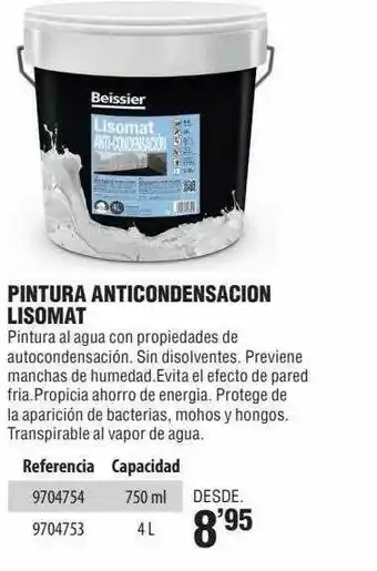 Optimus Pintura Anticondensacion Lisomat oferta