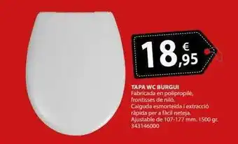 Fes Més Tapa Wc Burgui oferta