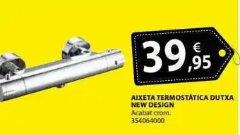 Fes Més Aixeta Termostántica Dutxa New Design oferta