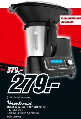 Moulinex Robot De Cocina Hf4sp Clickchef