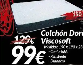 Embargos a lo bestia Colchón Doro Viscosoft oferta