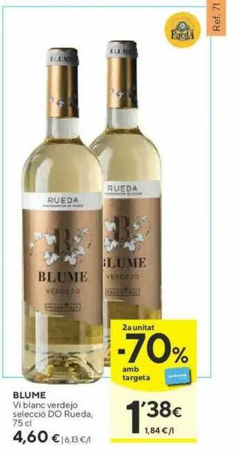 Caprabo Blume Vi Blanc Verdejo Seleccio Do Rueda oferta