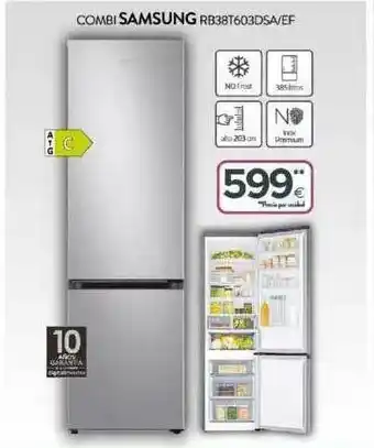 Tien 21 Combi Samsung Rb38t603dsa Ef oferta