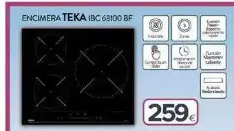 Tien 21 Encimera Teka Ibc 63100 Bf oferta