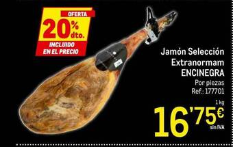 Makro Jamón Selección Extranormam Encinegra oferta