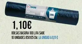 Claudio Bolsa Basura 100l.ifa Sabe oferta