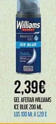 Claudio Gel Efeitar Williams Ice Blue oferta