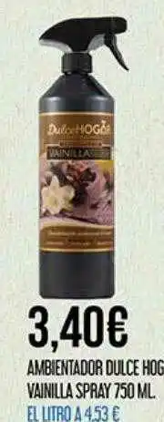 Claudio Ambientador Dulce Hog Vainilla Spray oferta