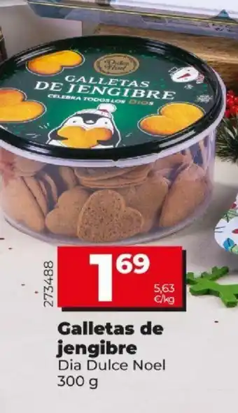 Dia Galletas de jengibre 300g oferta