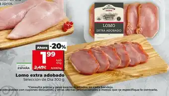 Dia Lomo extra adobado 300g oferta