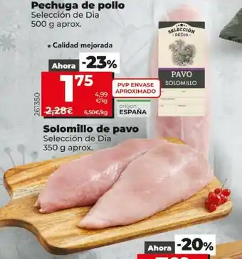 Dia Solomillo de pavo 350g oferta