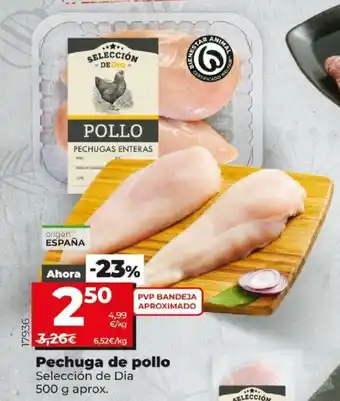 Dia Pechuga de pollo 500g oferta