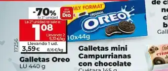 Dia Galletas Oreo 440g oferta
