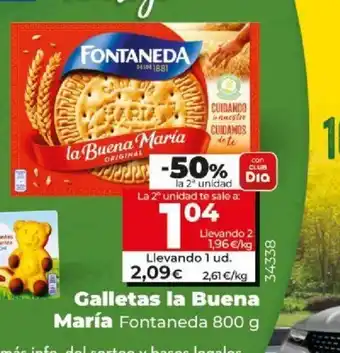 Dia Galletas la Buena María 800g oferta