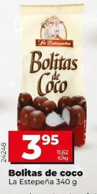 Dia Bolitas de coco La Estepeña 340g oferta