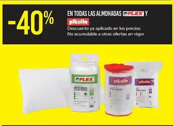 Carrefour En Todas Las Almohadas Flex Y pikulan oferta