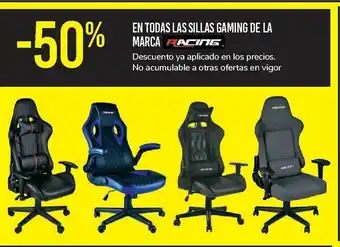 Carrefour En Todas Las Sillas Gaming De La Marca oferta