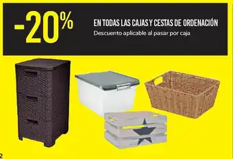 Carrefour En Todas Las Cajas Y Cestas De Ordenacion oferta