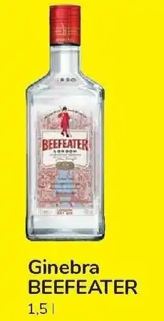 Carrefour Ginebra BEEFEATER 1,5 l oferta