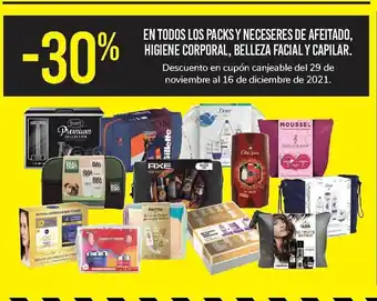 Carrefour En Todos Los Packs y Neceseres de Afeitado, Higiene Corporal, Belleza Facial y Capilar oferta