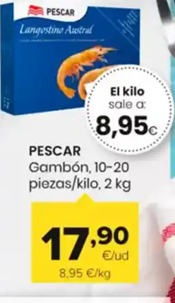 Autoservicios Familia PESCAR Gambón oferta