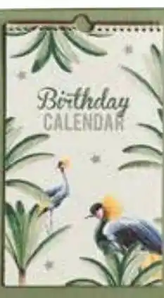 Calendario de cumpleaños