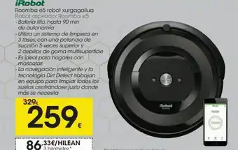Eroski Robot aspirador roomba e5 oferta