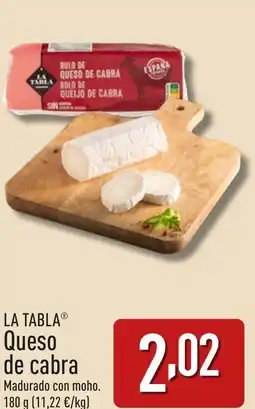 ALDI LA TABLAⓇ Queso de cabra oferta