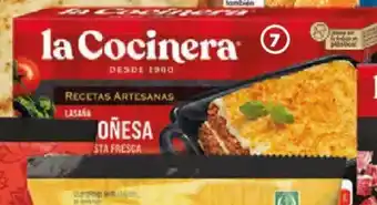 Alimerka LA COCINERA Lasaña boloñesa oferta