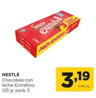 Alimerka NESTLÉ Chocolate con leche Extrafino oferta