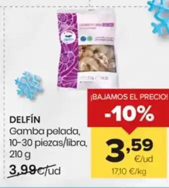 Autoservicios Familia DELFÍN Gamba pelada oferta