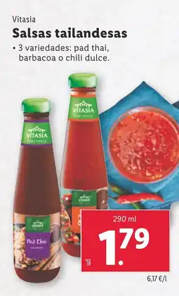 Lidl VITASIA Salsas tailandesas oferta