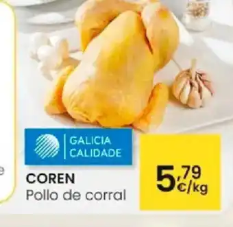 Eroski COREN Pollo de corral oferta