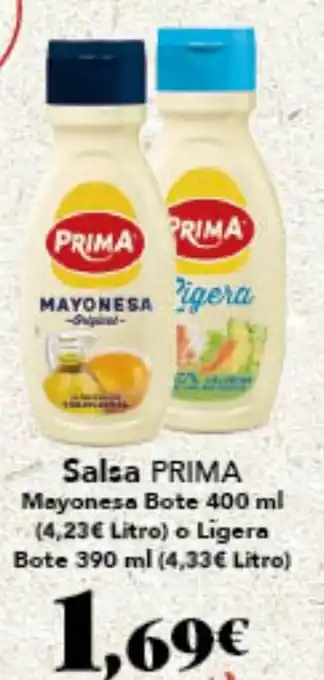 Gadis PRIMA Salsa Mayonesa Bote oferta