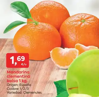 Suma Supermercados Mandarina clementina oferta