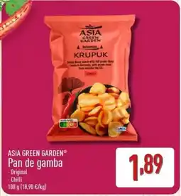 ALDI Asia green garden - pan de gamba oferta