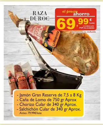 Cash Ecofamilia Raza Duroc oferta