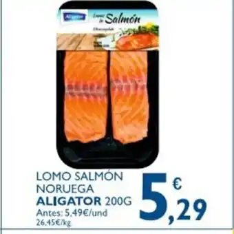 Cash Ecofamilia Aligator Lomo Salmón Noruega 200g oferta