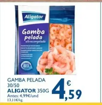 Cash Ecofamilia Aligator Gamba Pelada 30/50 350g oferta