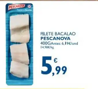 Pescanova Filete Bacalao 400g