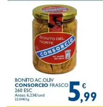 Cash Ecofamilia Consorcio Bonito Ac. Oliv Frasco 260 esc oferta