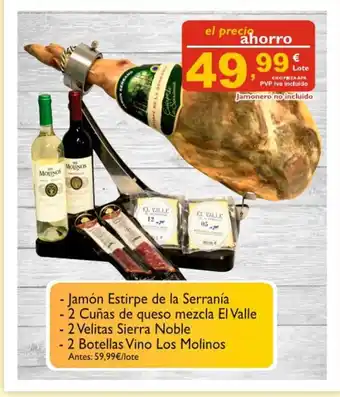 Supermercados La Despensa Jamón Estirpe de la Serrania oferta