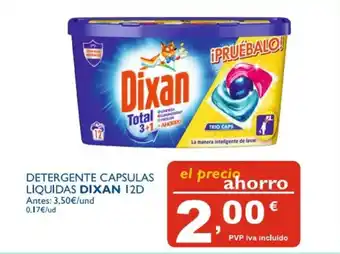 Supermercados La Despensa Dixan Detergente Capsulas Liquidas oferta