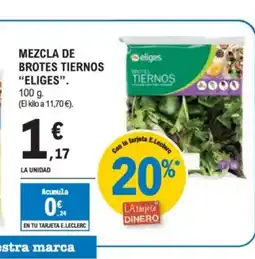 E.Leclerc ELIGES Mezcla de brotes tiernos oferta