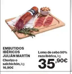 Supercor Embutidos ibéricos julián martín oferta