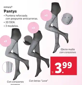 Lidl ESMARA Pantys oferta