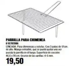 Coinfer Parrilla para chimenea oferta