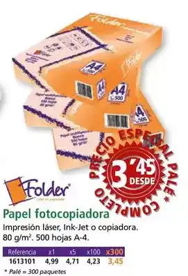 Folder Folder - papel fotocopiadora oferta